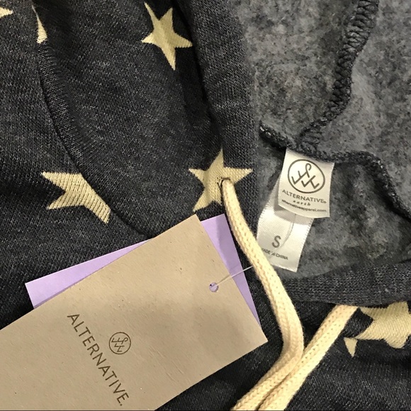 ALTERNATIVE S American stars sweatshirt hoodie - Picture 2 of 7